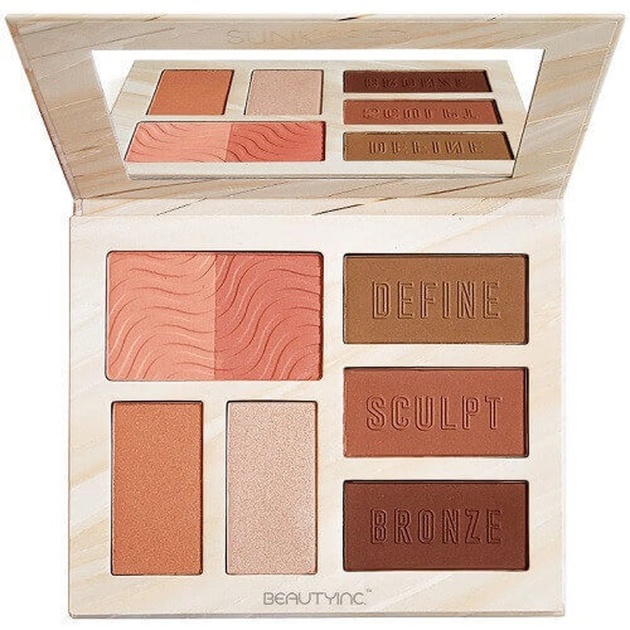 Sunkissed Contour Palette with Bronzing Powders, Sunkissed Contour Pro Bronzing, 7 цветов: цены и характеристики