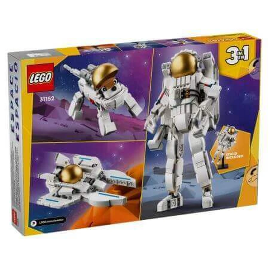 Космонавт, +9 лет, 31152, Lego Creator 3 в 1: цены и характеристики