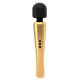 Marc Dorcel Megawand Masaer з силіконовим вібруючим гівном Gold