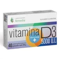 Вітамін D3 5000 МО Remedia, 40 таблеток