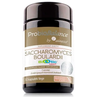 ProbioBalance (Saccharomyces Boulardii 5mld/250g) - 30 капсул Aliness