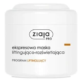 Ziaja Pro, экспресс-маска для лифтинга и осветления, 200 мл