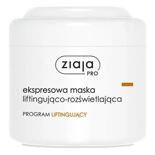 Ziaja Pro, экспресс-маска для лифтинга и осветления, 200 мл