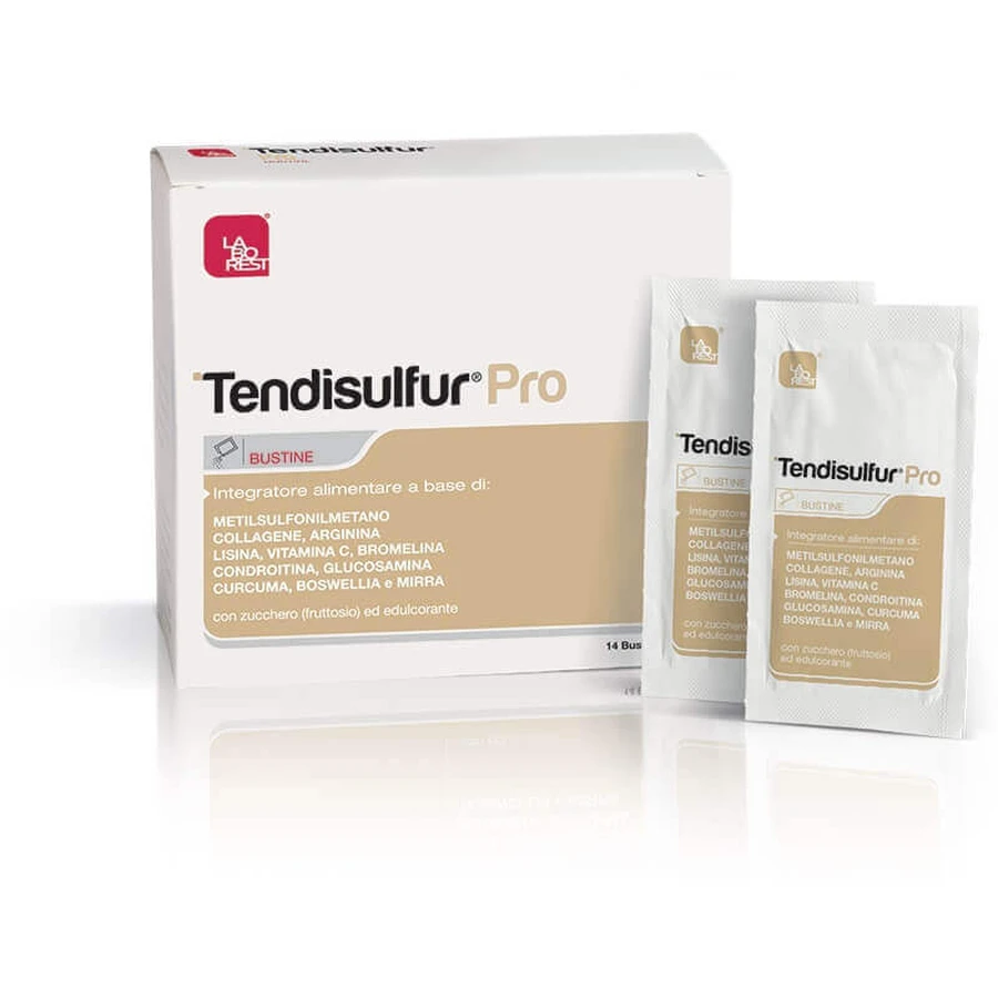 Tendisulfur Pro, 14 пакетиков, Laborest Italia: цены и характеристики