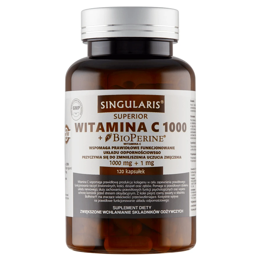Singularis Superior Vitamin C 1000 + Bioperine 120 капсул: цены и характеристики