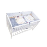 Постельное белье из 5 предметов "Мишки и улитки", Bebe Royal