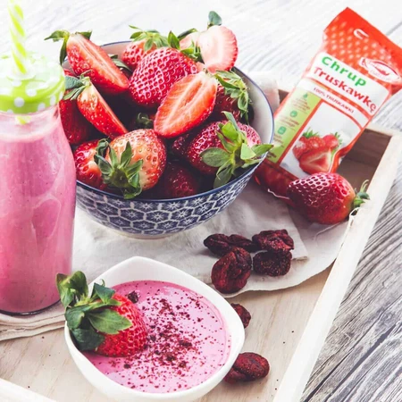 Хрусткі натуральні, полуничний хруст, сушені полуничні чіпси, 10 г: ціни та характеристики