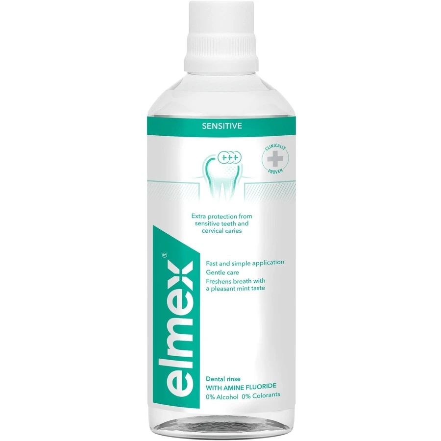 Elmex Ополаскиватель для рта SENSITIVE PLUS 400 мл: цены и характеристики