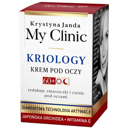Janda My Clinic Kriology 60+, крем для повік, денний та нічний, 15 мл: ціни та характеристики