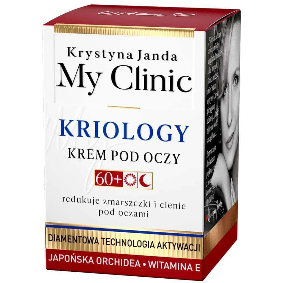 Janda My Clinic Kriology 60+, крем для повік, денний та нічний, 15 мл: ціни та характеристики