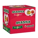 Льодяники Akadika Прополіс С Малина, 50 льодяників, Fiterman Pharma