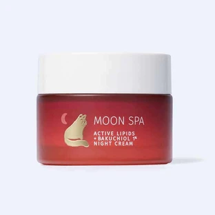 Yope Moon Spa, крем для лица, ночной крем, активные липиды + бакухиол 1%, 50 мл