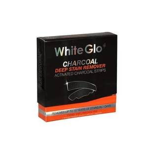 Полоски для отбеливания зубов с активированным углем, White Glo
