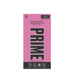PRIME by Logan Paul x KSI Hydration Drink USA Strawberry Watermelon, пакеты для регидратации со вкусом клубники и арбуза, 9,3 г, GNC