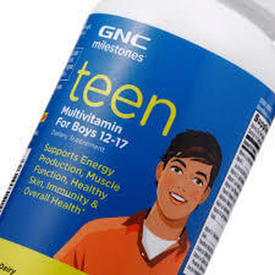Мультивитамины для мальчиков 12-17 лет, Teen Milestones (200812), 120 таблеток, GNC: цены и характеристики