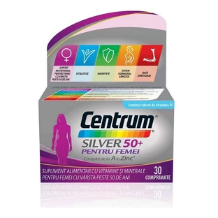 Centrum Silver 50+ для жінок, 30 у.о.