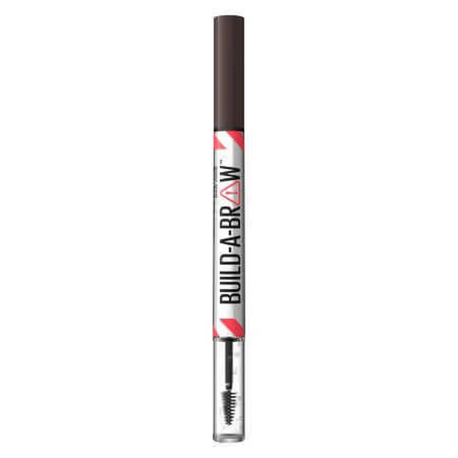 Build a Brow Карандаш для бровей + фиксирующий гель, пепельно-коричневый, 1,4 г, Maybelline: цены и характеристики