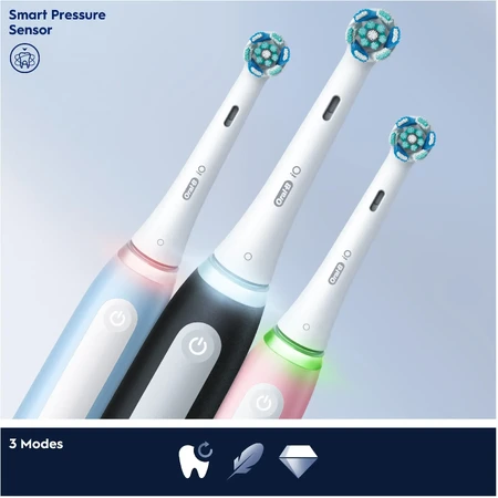 Oral B EK Duo iO Series 3 Black&Blue 1×1 набор, упаковка электрических зубных щеток: цены и характеристики