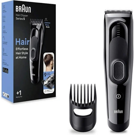 BRAUN HC 5310 Black 1×1 шт, машинка для стрижки волосся: ціни та характеристики