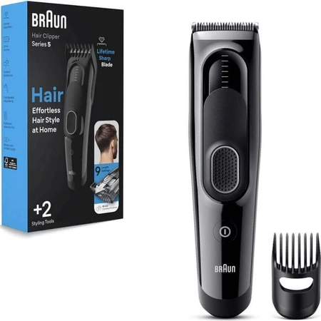 BRAUN HC 5310 Black 1×1 шт, машинка для стрижки волосся: ціни та характеристики