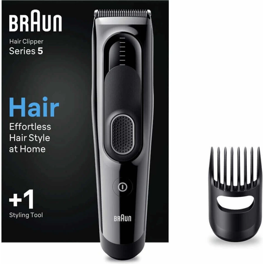BRAUN HC 5310 Black 1×1 шт, машинка для стрижки волосся: ціни та характеристики