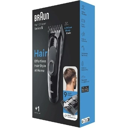 BRAUN HC 5310 Black 1×1 шт, машинка для стрижки волосся: ціни та характеристики