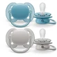 Philips Avent Пустышка Ultrasoft Premium нейтральная 6-18м мальчик 2 шт.