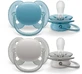 Philips Avent Пустышка Ultrasoft Premium нейтральная 6-18м мальчик 2 шт.