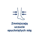Jobst Travel, компресійні гольфи, 15-20 мм рт.ст., закриті шкарпетки, розмір 4, чорні