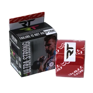 Преміальна кінезіологічна стрічка Ultra Strong, червона, 5 см х 5 м, REA Tape