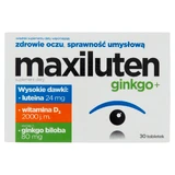Maxiluten Гінкго+, 30 таблеток - Тривале застосування!