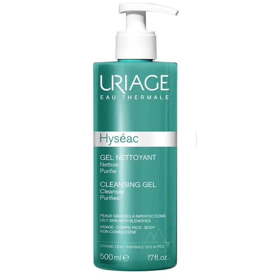 Очищающий гель Hyseac, 500 мл, Uriage: цены и характеристики