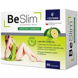Be Slim, гарциния камбоджийская, 60 капсул