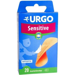Urgo Sensitive Stretch Patch антисептический, чувствительная кожа, 3 возраста 20 шт