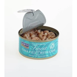 Fish4Cats Консервы для крабов Finest тунец с крабом 70 г