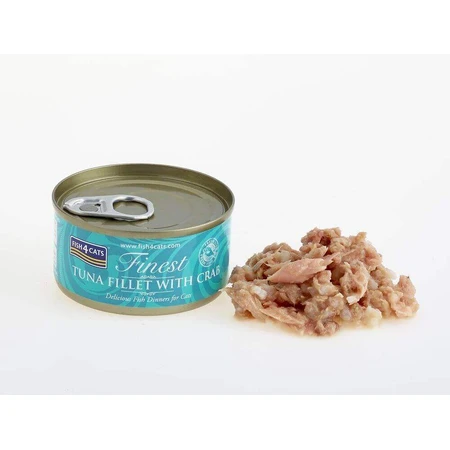 Fish4Cats Консервы для крабов Finest тунец с крабом 70 г: цены и характеристики