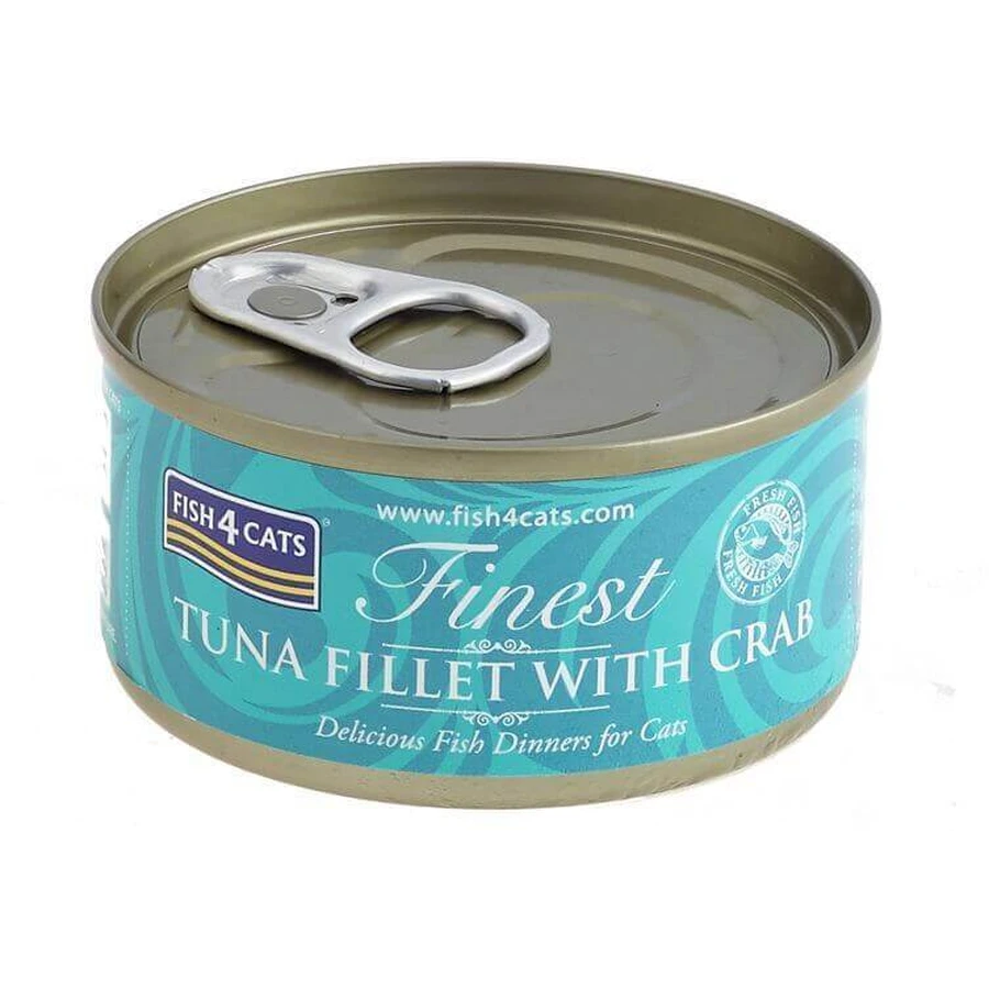 Fish4Cats Консервы для крабов Finest тунец с крабом 70 г: цены и характеристики