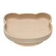 Силіконова тарілка з присоскою The Little Bear, 6 місяців+, Bubble Beige, Appekids