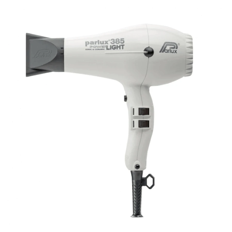 Фен Parlux 385 Powerlight іонний і керамічний білий: ціни та характеристики