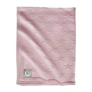 Вязаное одеяло First Hugs New Star, 80х100 см, Candy Pink Salmon, Tuxi Brands