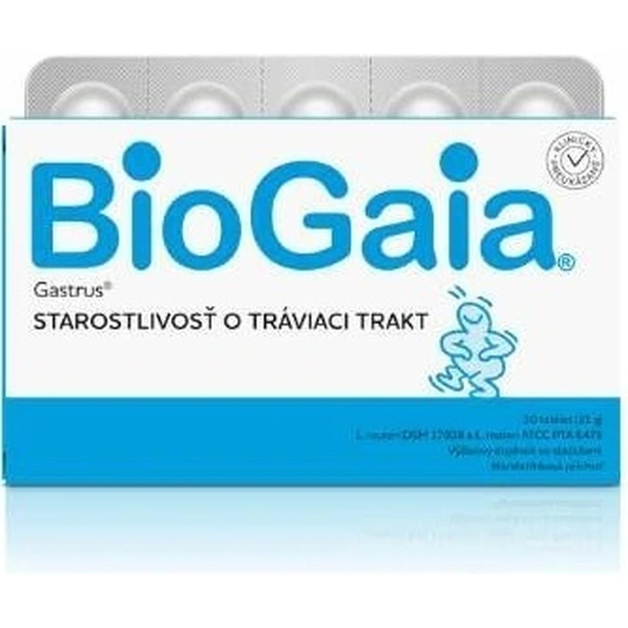 BIOGAIA GASTRUS TBL 30 1×30 табл, пищевая добавка: цены и характеристики