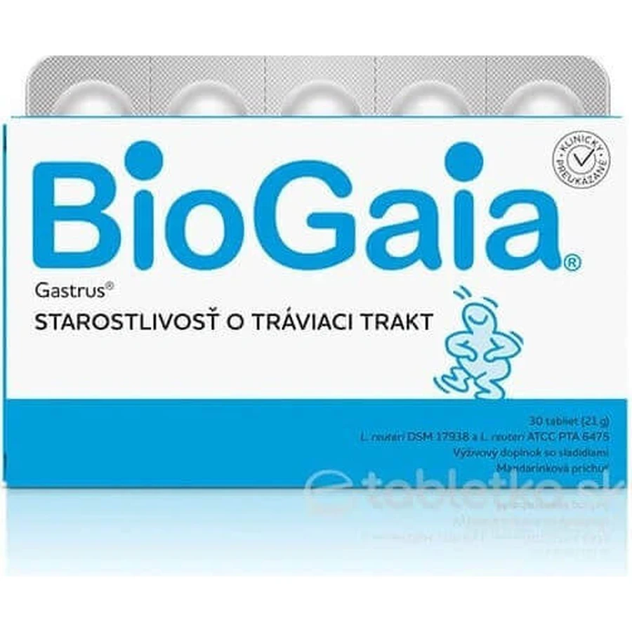 BIOGAIA GASTRUS TBL 30 1×30 табл, пищевая добавка: цены и характеристики