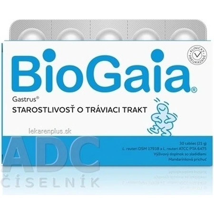 BIOGAIA GASTRUS TBL 30 1×30 табл, пищевая добавка: цены и характеристики