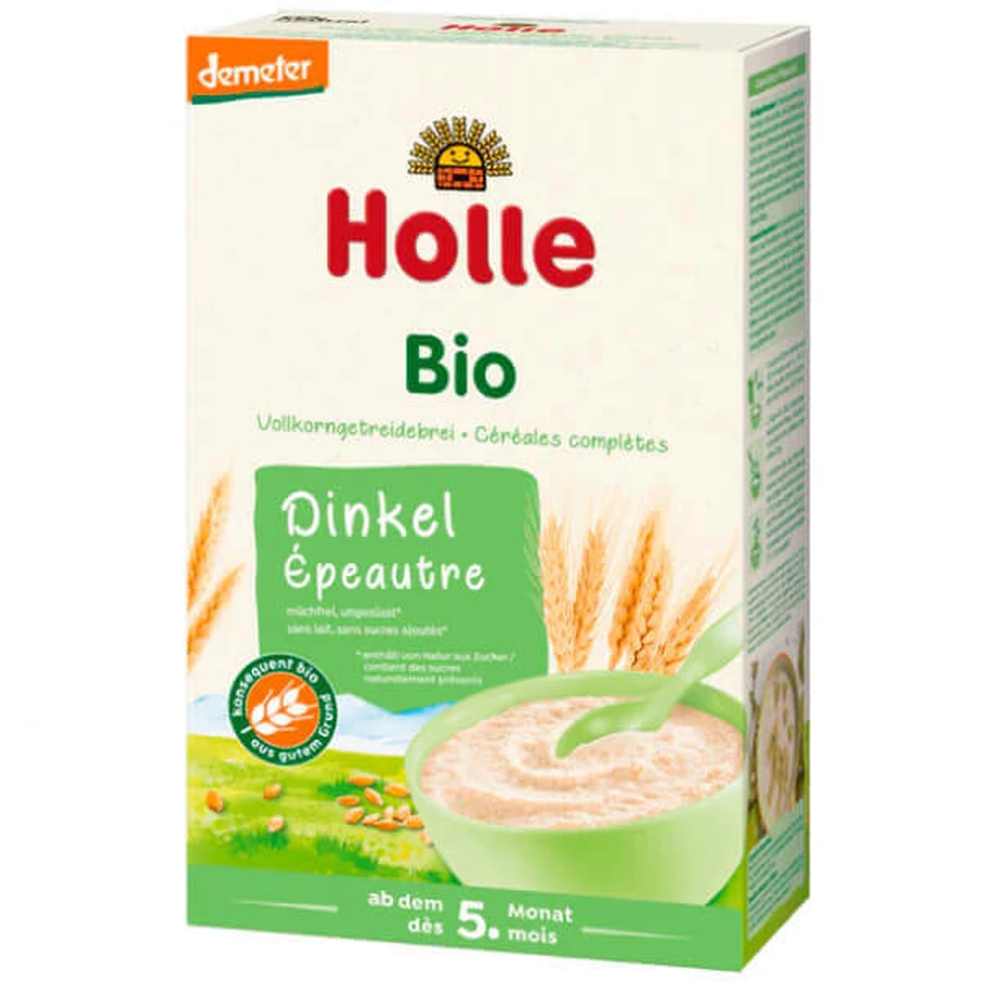 Каша Holle Спельта Біо, беззернова, безмолочна, з 5 місяців, 250 г: ціни та характеристики