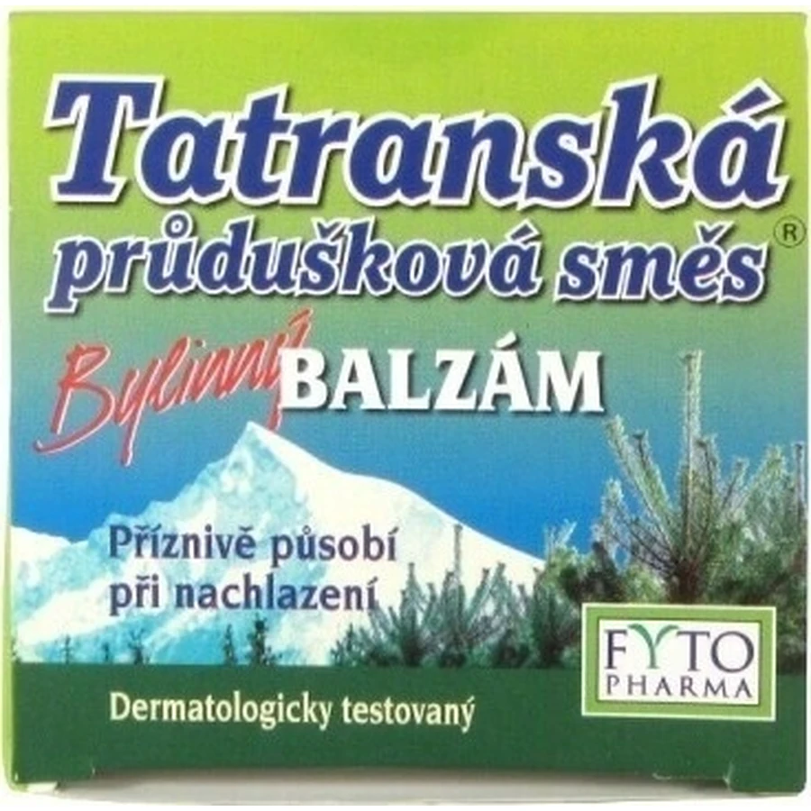FYTO Татра Бронхіальна суміш Трав'яний бальзам 1×40 г, від застуди: ціни та характеристики