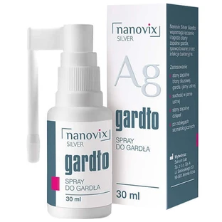 Nanovix Silver Gardo, спрей для гарды, 30 мл