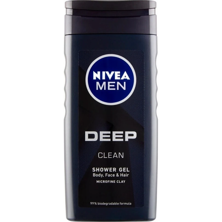 NIVEA MEN Men Deep 1×250 мл, гель для душу: ціни та характеристики