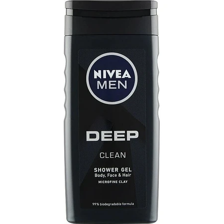 NIVEA MEN Men Deep 1×250 мл, гель для душу: ціни та характеристики