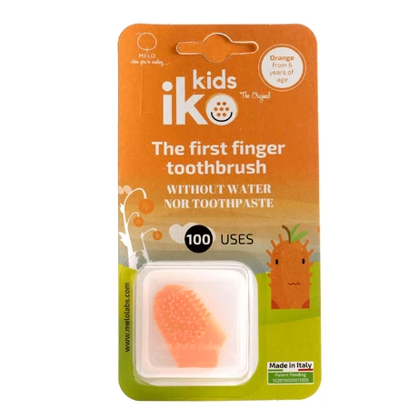 Iko Kids, кишенькова зубна щітка для дітей від 6 років, помаранчева: ціни та характеристики