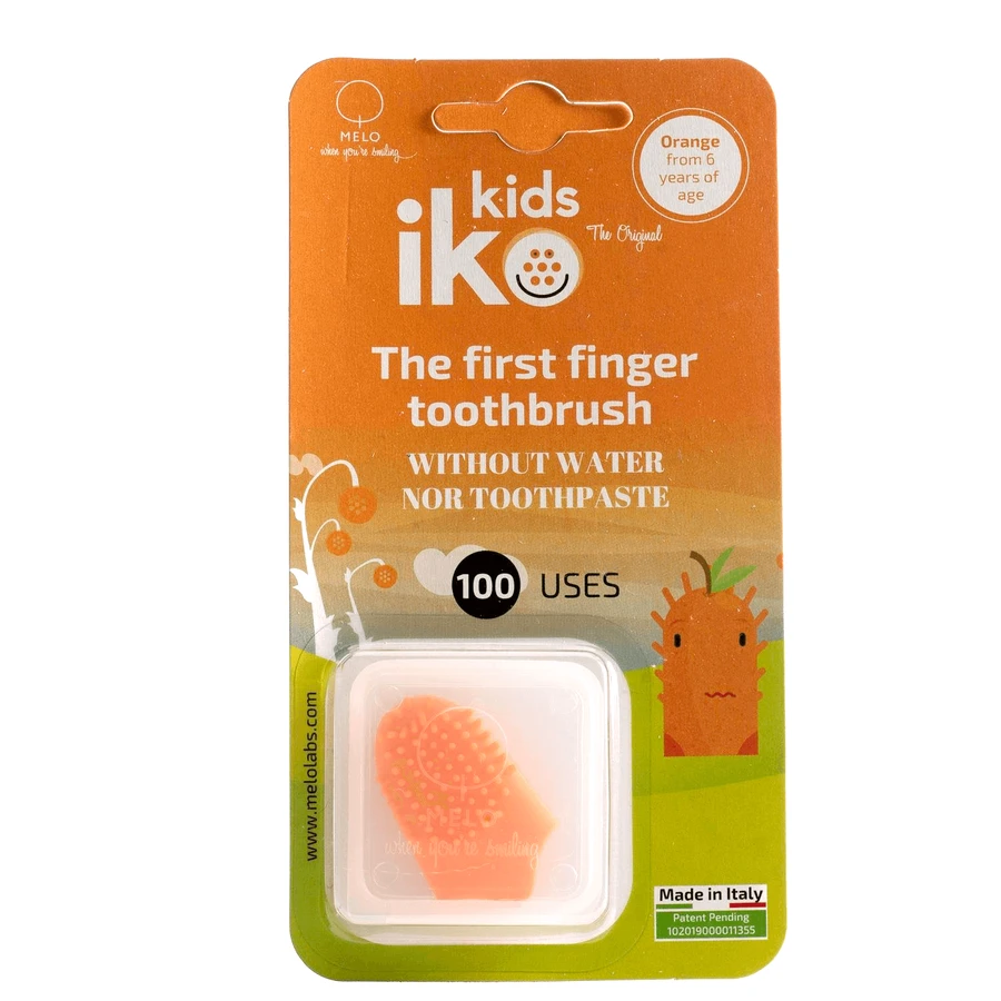 Iko Kids, кишенькова зубна щітка для дітей від 6 років, помаранчева: ціни та характеристики
